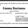 Stefani Emma 1915-1999 Todesanzeige